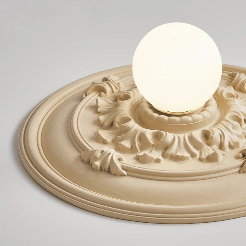 Vintage French Inspired Ceiling Light for Hallway and Living Room Elegance