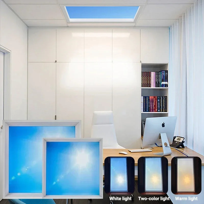Sky View LED Ceiling Panel for Natural Lighting in Children's Rooms
