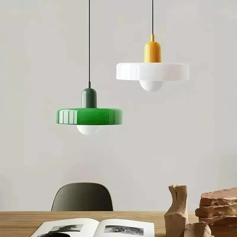 Nordic Glass Pendant Light for Modern Dining Room and Kitchen Lighting