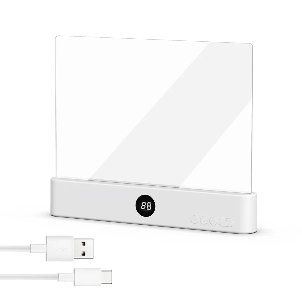 Portable LED Reading Light for Bedside and Travel Comfort