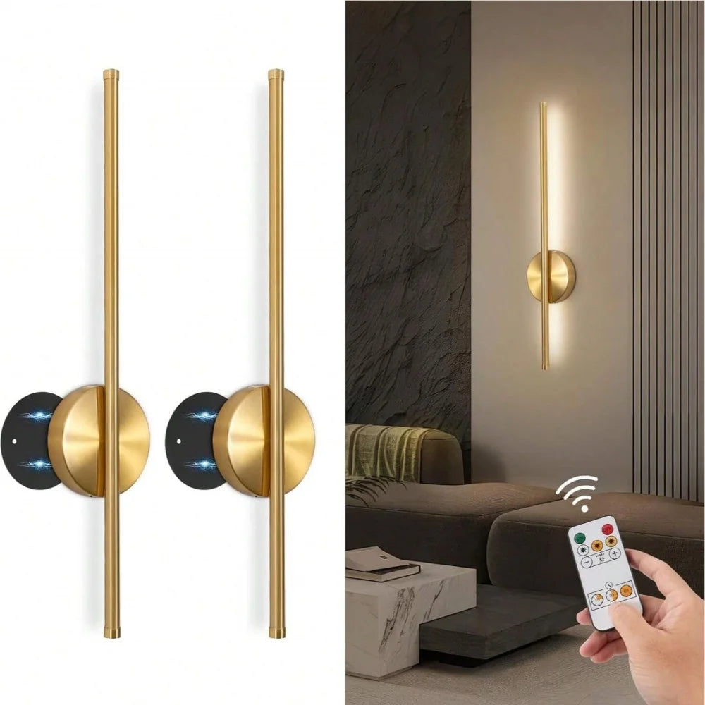 Modern Magnetic Rechargeable LED Wall Lamp for Living Room and Hallway