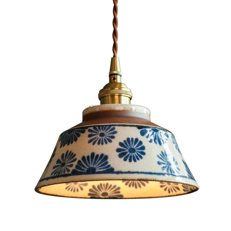 Modern Nordic Ceramic Pendant Light for Dining Rooms and Bedside Spaces