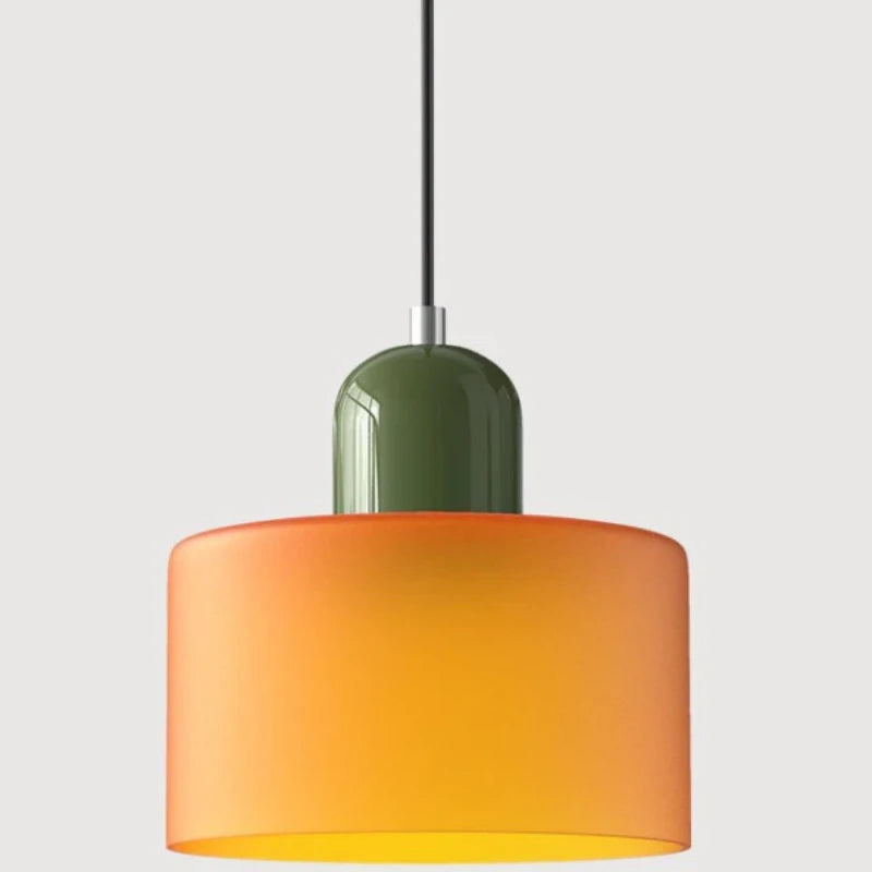 Vintage Glass Pendant Light for Restaurant Bar and Cafe Interiors