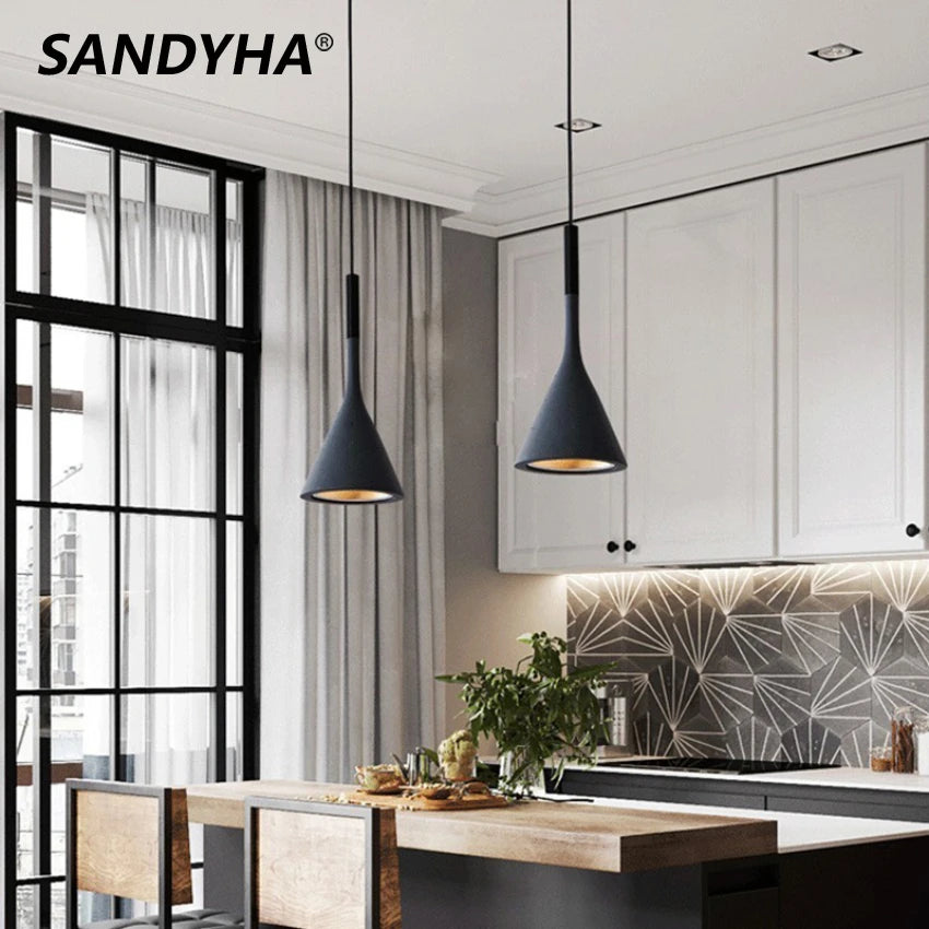 Modern LED Pendant Light for Kitchen Island and Dining Room