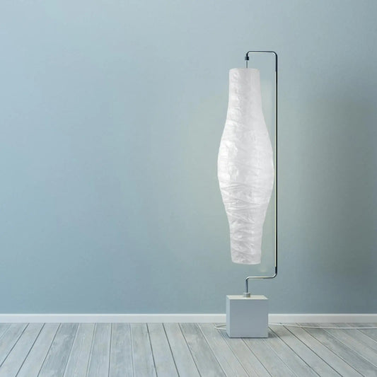 Contemporary Paper Floor Lamp for Modern Living Room and Bedroom Decor