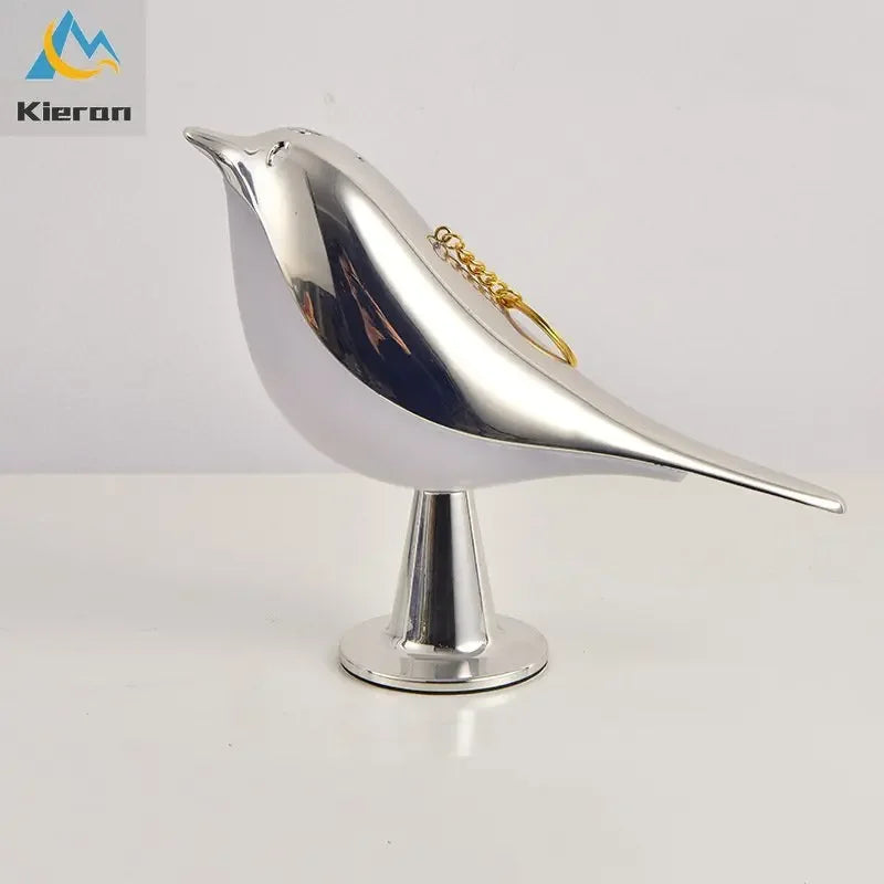 Modern Nordic Bird LED Desk Lamp for Bedside and Study Lighting