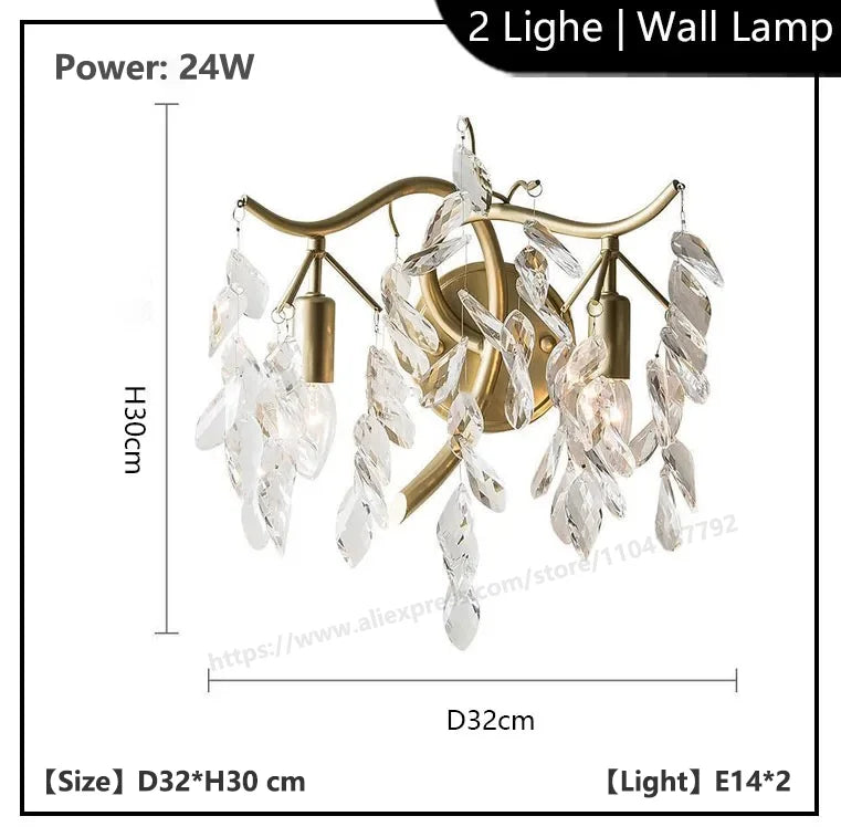 Luxury Crystal Chandelier for Elegant Living Rooms and Dining Spaces