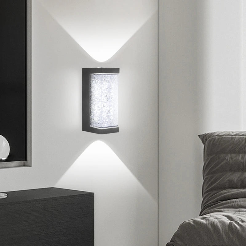 Modern LED Crystal Wall Light for Premium Bedroom and Living Room Interiors