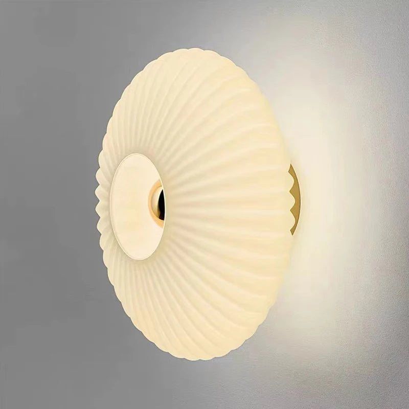 Nordic Glass Ceiling Lamp for Modern Living Rooms and Hallways