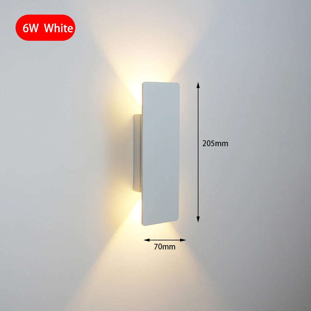 Modern LED Wall Lamp for Bedrooms and Elegant Hallway Lighting