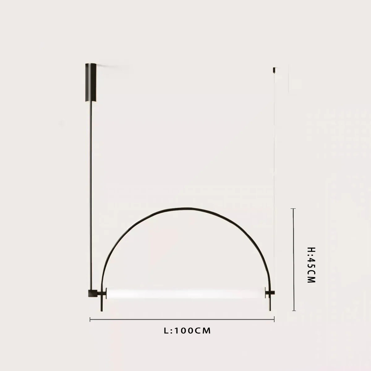 Minimalist LED Pendant Chandelier for Modern Living Rooms and Offices