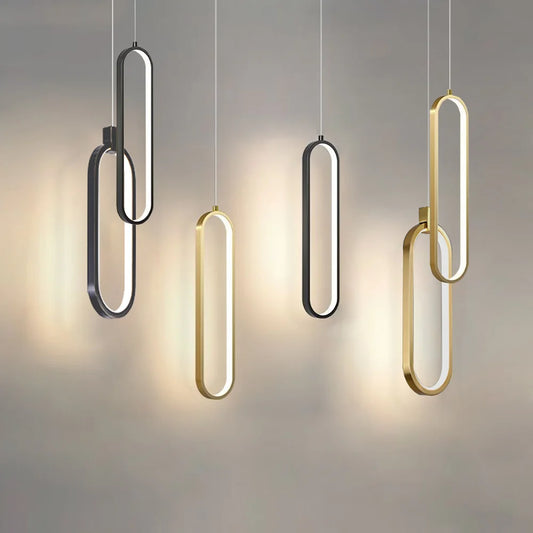Nordic Aluminium Pendant Light for Modern Kitchen Islands and Cafe Bars