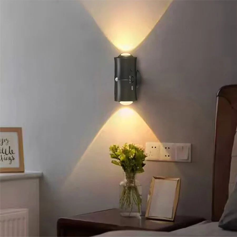 Rechargeable Motion Sensor Wall Light for Bedroom and Staircase Ambience