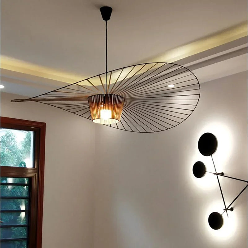 Nordic Vertigo Fabric Pendant Light for Stylish Dining Rooms and Hotels