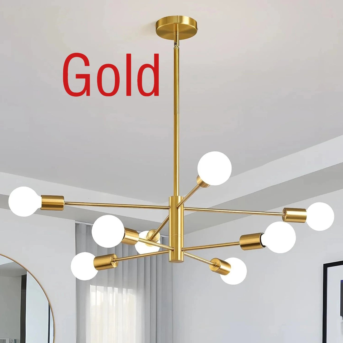 Modern Nordic Magic Bean Chandelier for Elegant Living Rooms and Restaurants
