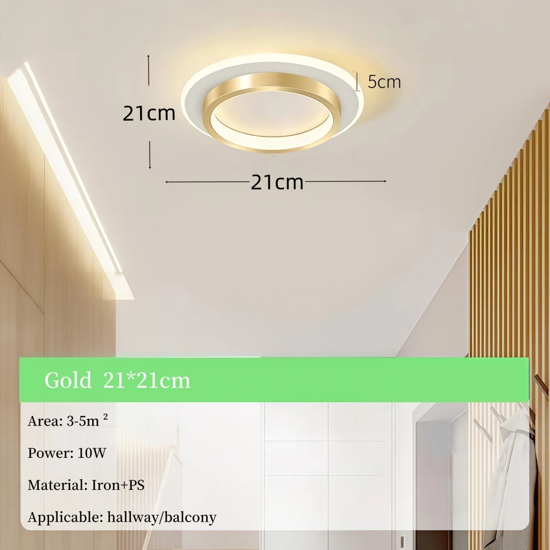 Modern LED Flush Mount Ceiling Light for Elegant Living Spaces