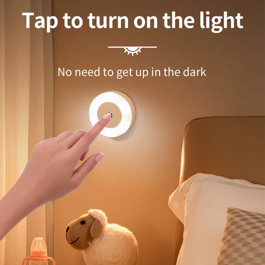 Dimmable Magnetic LED Wall Lamp for Reading Bedrooms and Modern Closets