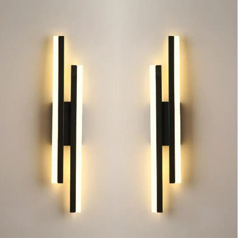 Modern Copper Pipe Wall Sconce with Acrylic Shade for Elegant Living Spaces