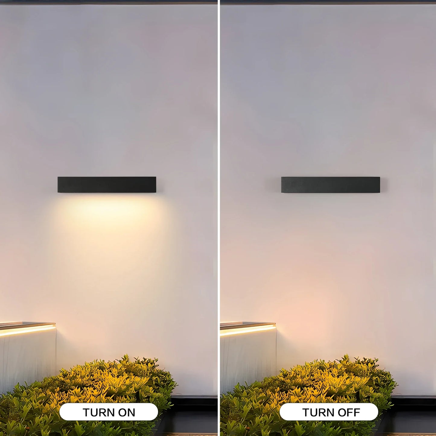 Modern LED Wall Sconce for Exterior Terrace and Villa Lighting