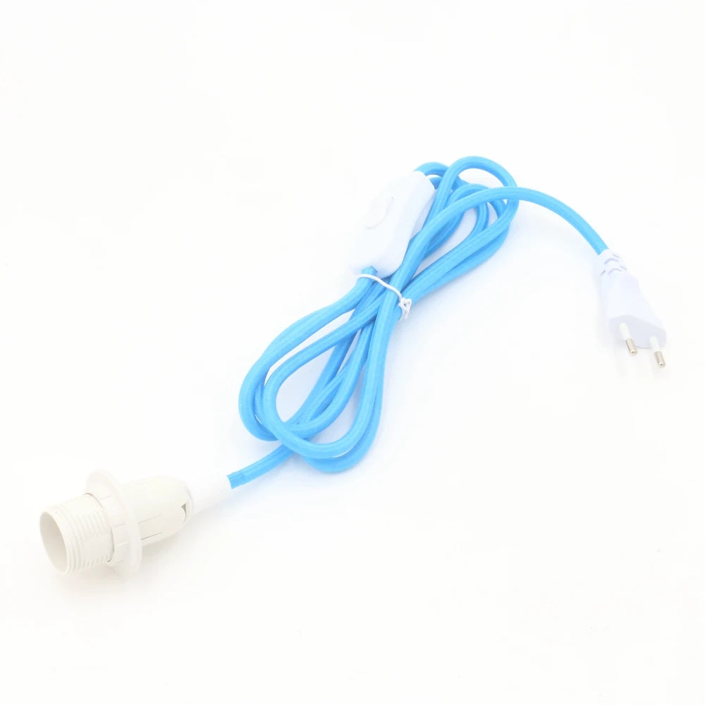 Adjustable Pendant Light Cord with Switch for Bedroom and Home Lighting