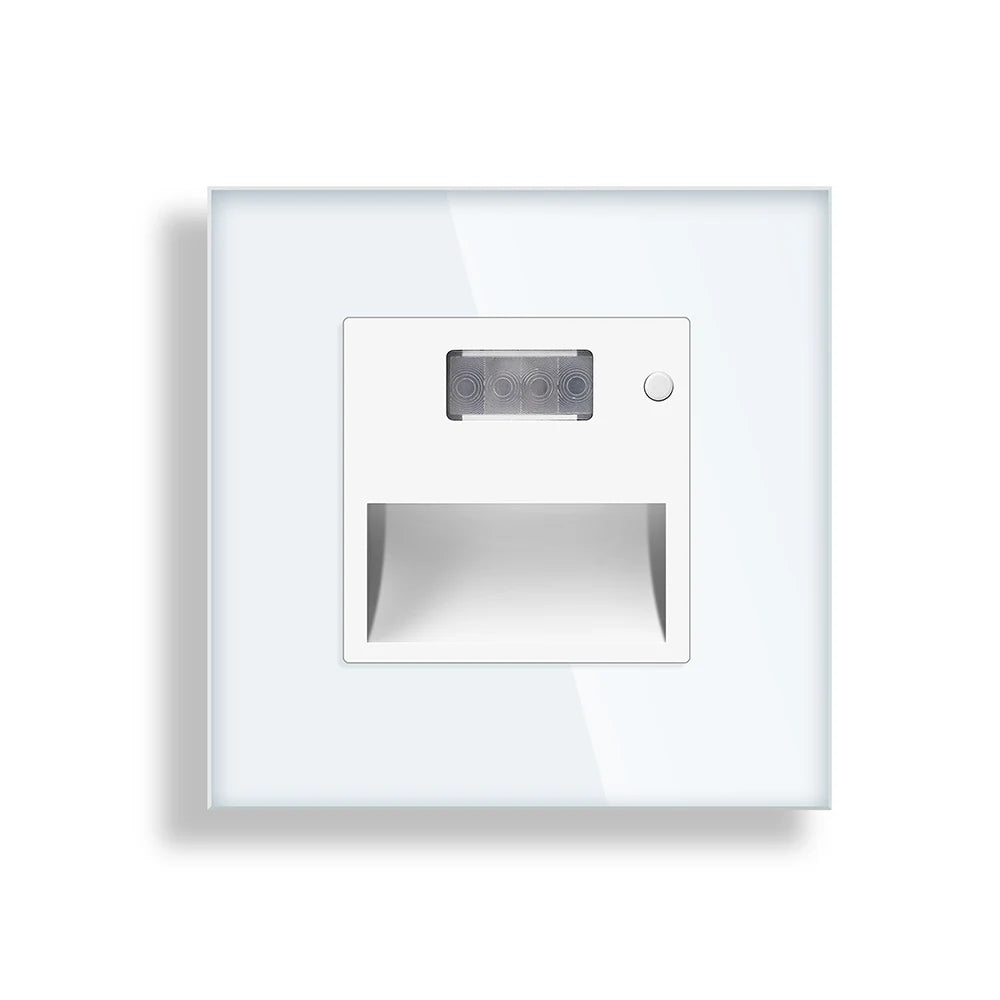 Recessed LED Stair Wall Light with Motion Sensor for Modern Corridors
