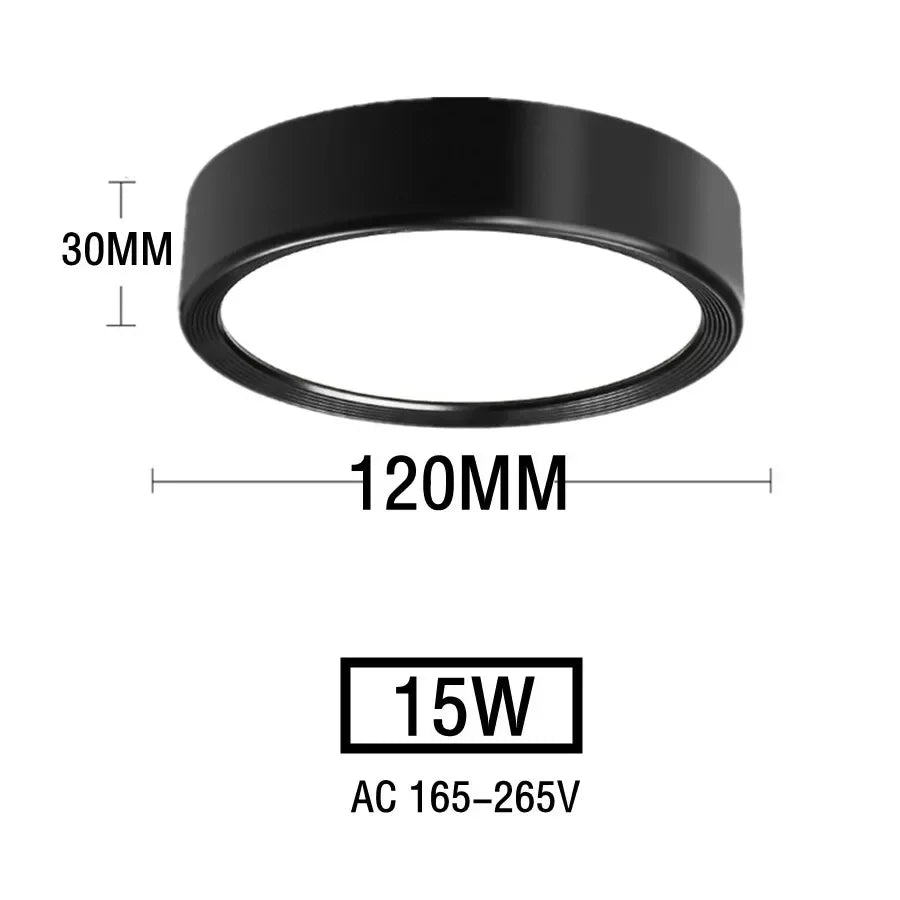Modern Nordic Surface Mounted LED Spotlight for Residential and Commercial Lighting