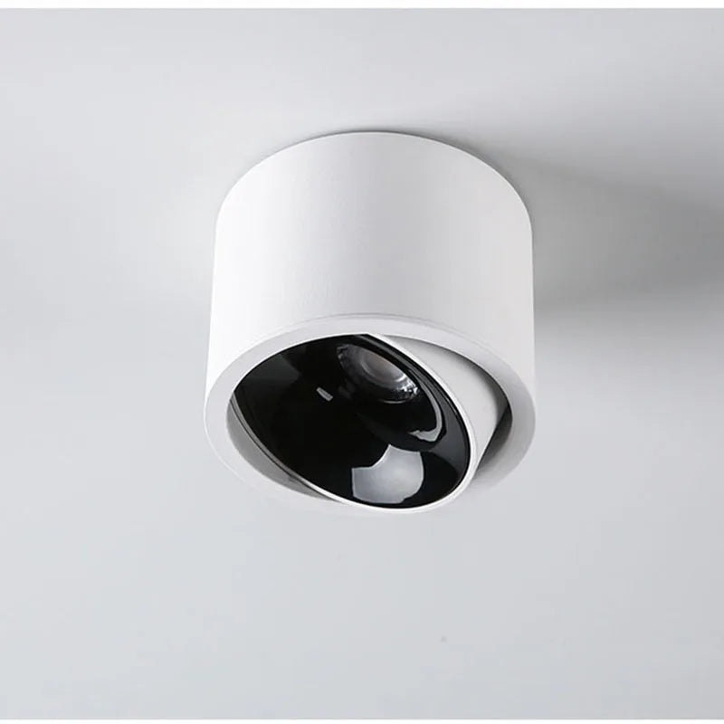 Adjustable Surface Mounted LED Spotlight for Modern Home and Office Lighting