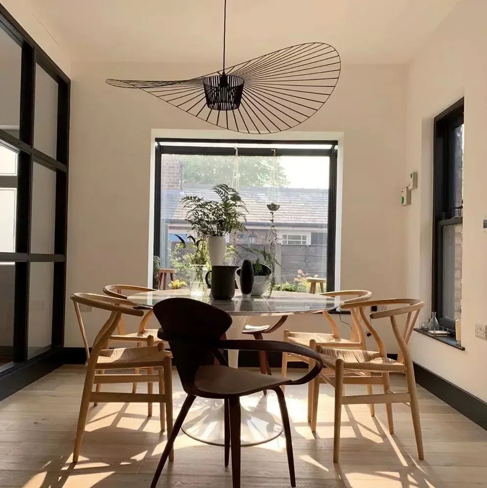 Nordic Vertigo Fabric Pendant Light for Stylish Dining Rooms and Hotels