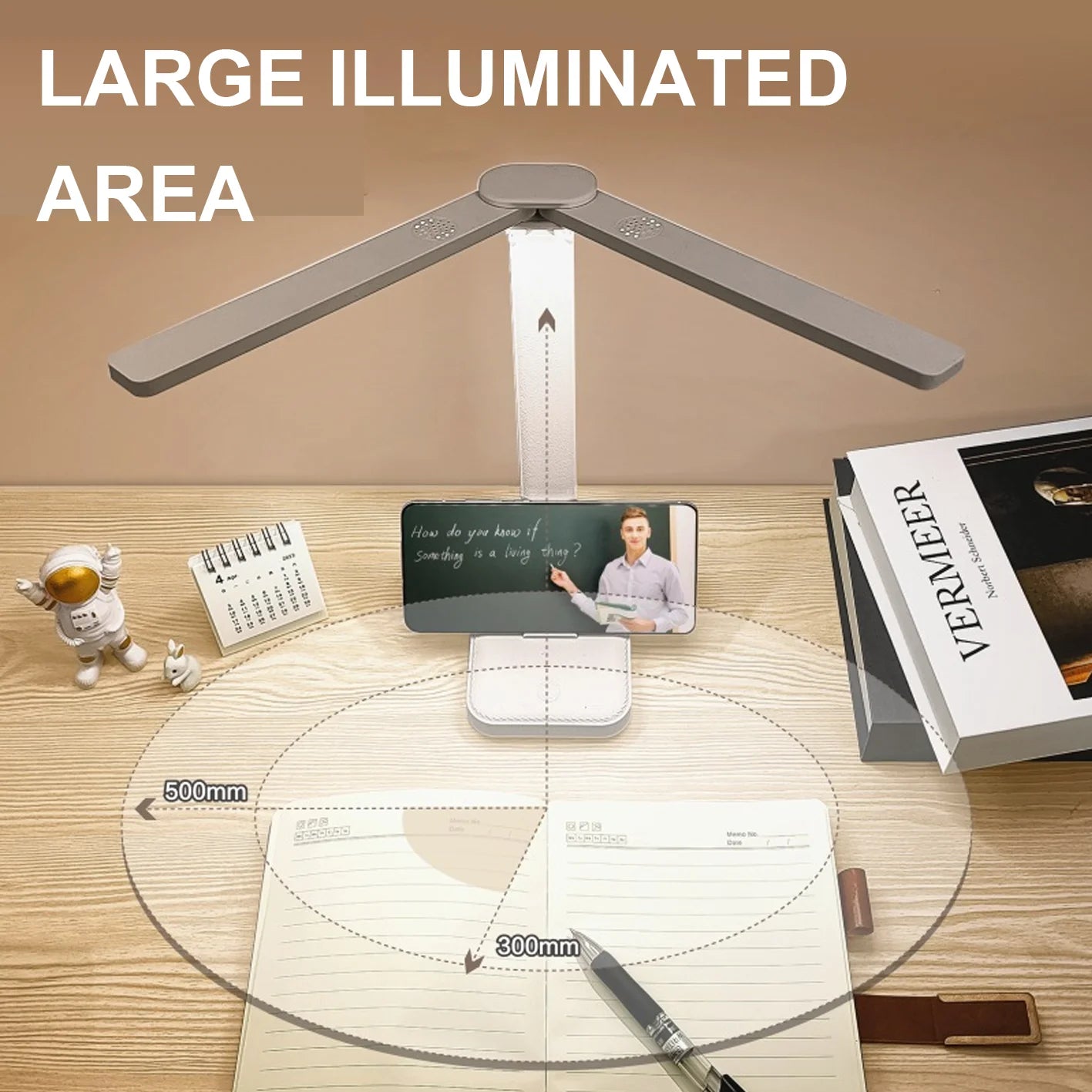 Dimmable LED Desk Lamp with Touch Control for Modern Offices and Bedrooms