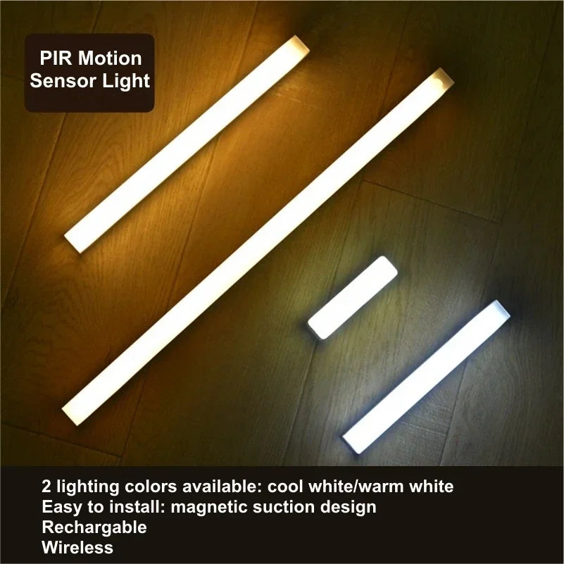Portable Motion Sensor LED Lamp for Cordless Indoor Task Lighting