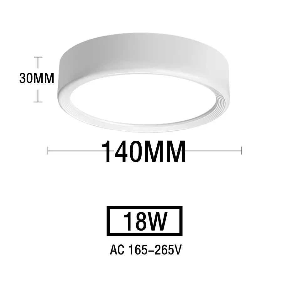 Modern Nordic Surface Mounted LED Spotlight for Residential and Commercial Lighting