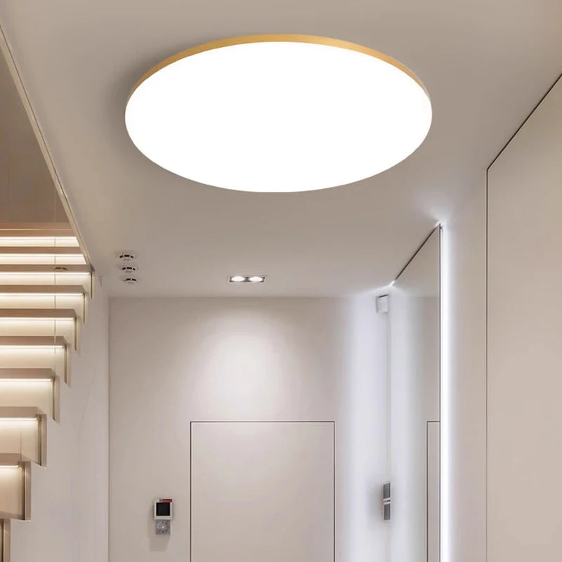 Ultra Thin LED Ceiling Light for Modern Living Rooms and Bedrooms
