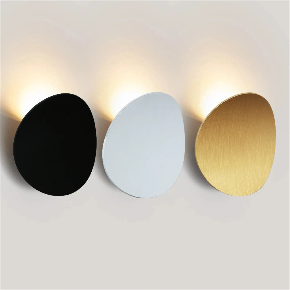 Modern Aluminum LED Wall Sconce for Bedroom and Living Room Decor