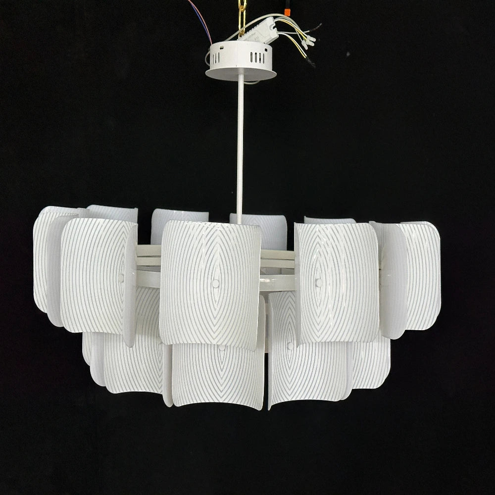 Wabi Sabi Large Chandelier for Modern Dining Rooms and Hotel Lobbies