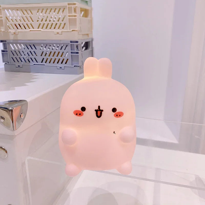 Decorative LED Rabbit Table Lamp for Nurseries and Children Bedrooms