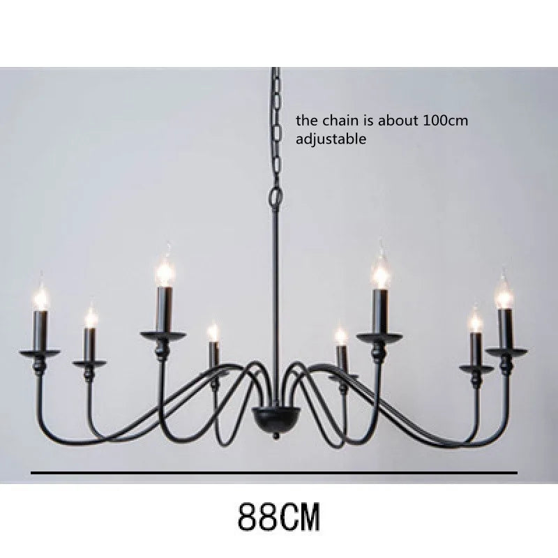 Vintage Industrial Chandelier for Dining Rooms and Loft Living Spaces