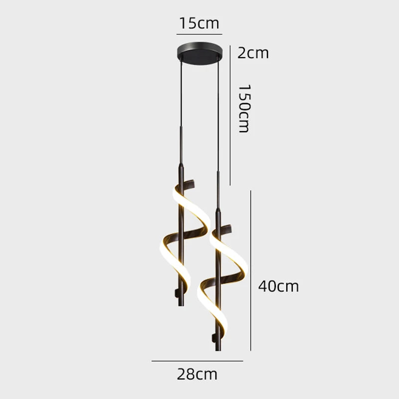 Modern LED Pendant Light for Kitchen Island and Dining Room Decor