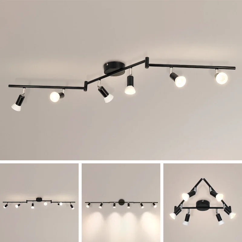 Modern LED Ceiling Spotlight for Contemporary Living and Dining Spaces