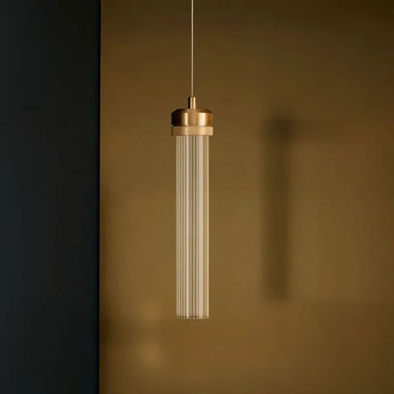 Modern Glass Pendant Light for Kitchen Islands and Bedside Ambience