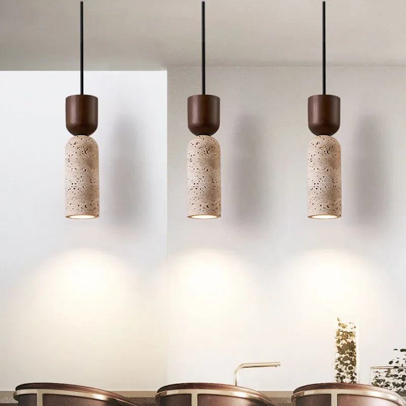 Wabi Sabi Pendant Light for Boutique Hotels and Bedroom Ambiance