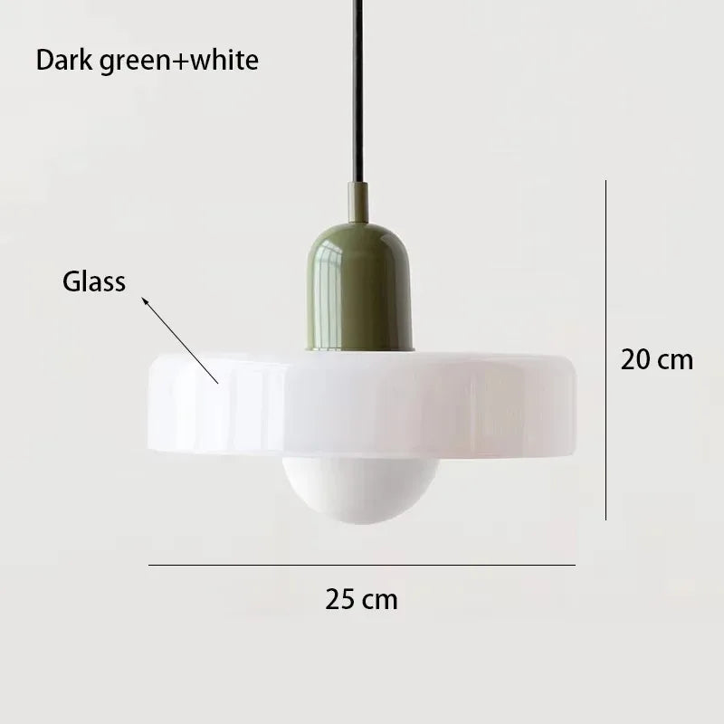 Nordic Glass Pendant Light for Modern Dining Room and Kitchen Lighting