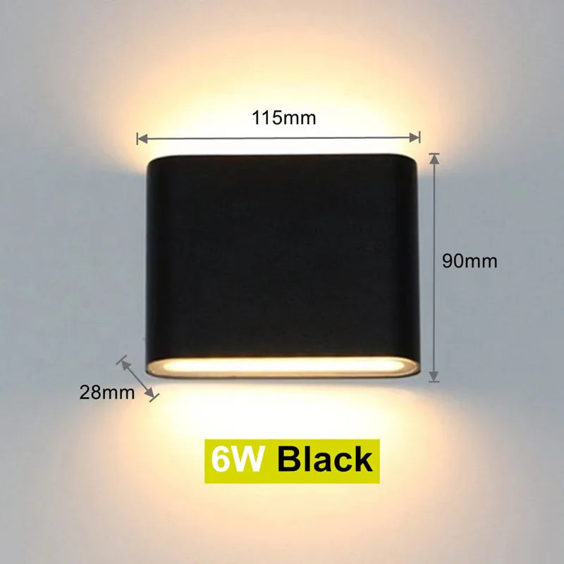 Modern LED Wall Sconce for Indoor and Outdoor Architectural Lighting