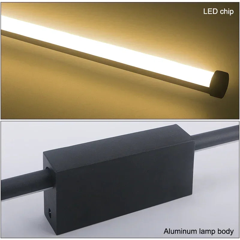 Nordic Minimalist LED Wall Light for Bedroom and Living Room Decor