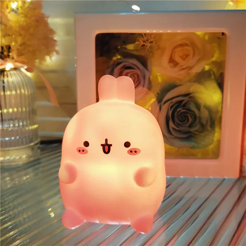 Decorative LED Rabbit Table Lamp for Nurseries and Children Bedrooms
