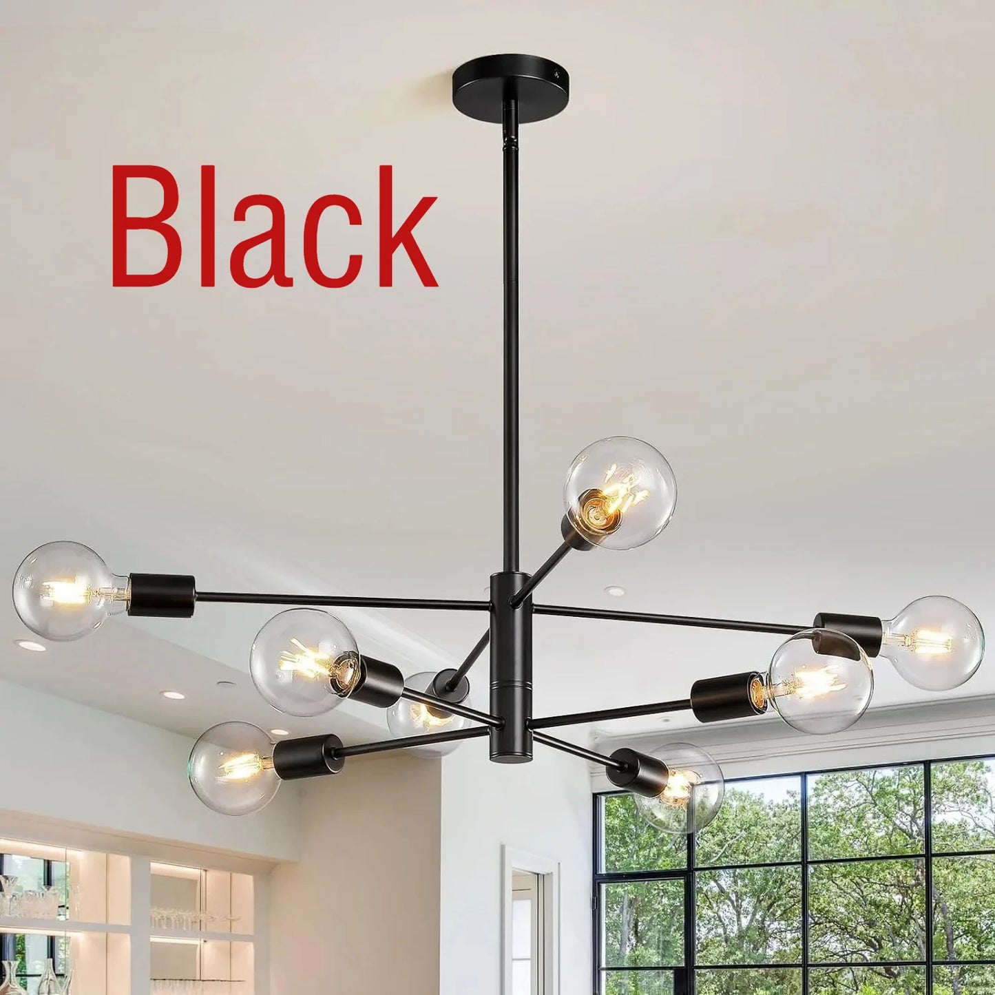 Modern Nordic Magic Bean Chandelier for Elegant Living Rooms and Restaurants