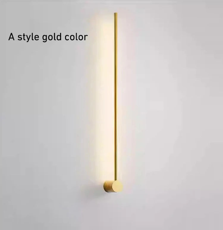 Nordic Minimalist LED Wall Light for Modern Bedrooms and Living Rooms