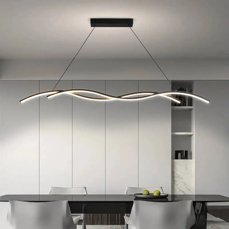 Modern Minimalist LED Pendant Light for Contemporary Restaurants and Hotels