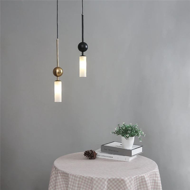Nordic Luxury Gold Iron Pendant Light for Modern Dining and Bedrooms