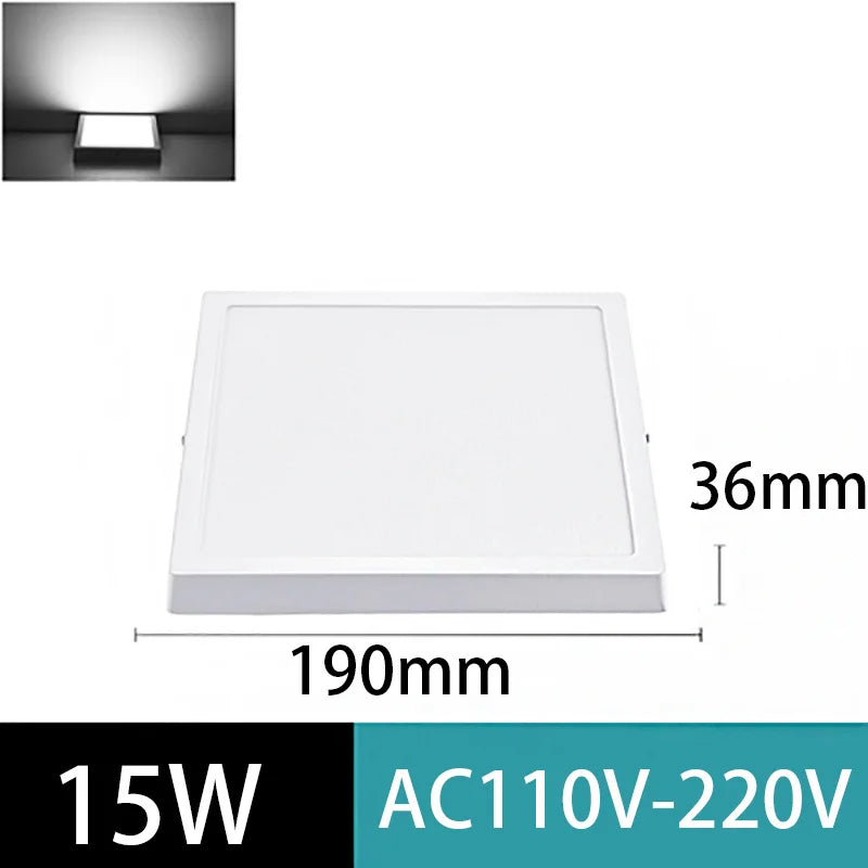 Ultra Thin LED Ceiling Light for Modern Living Rooms and Bedrooms