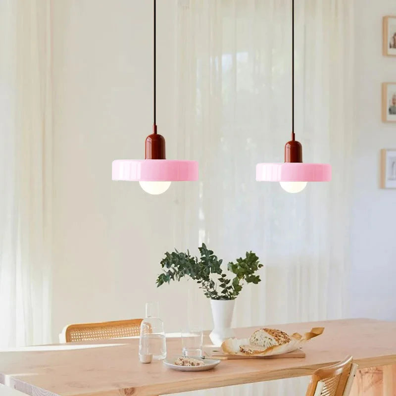 Nordic Glass Pendant Light for Modern Dining Room and Kitchen Lighting
